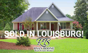 Louisburg, NC lake home sold by Ryan Boone Real Estate
