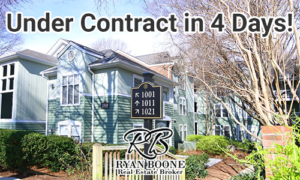 Ryan Boone Real Estate - inside the beltline condo - under contract in four days
