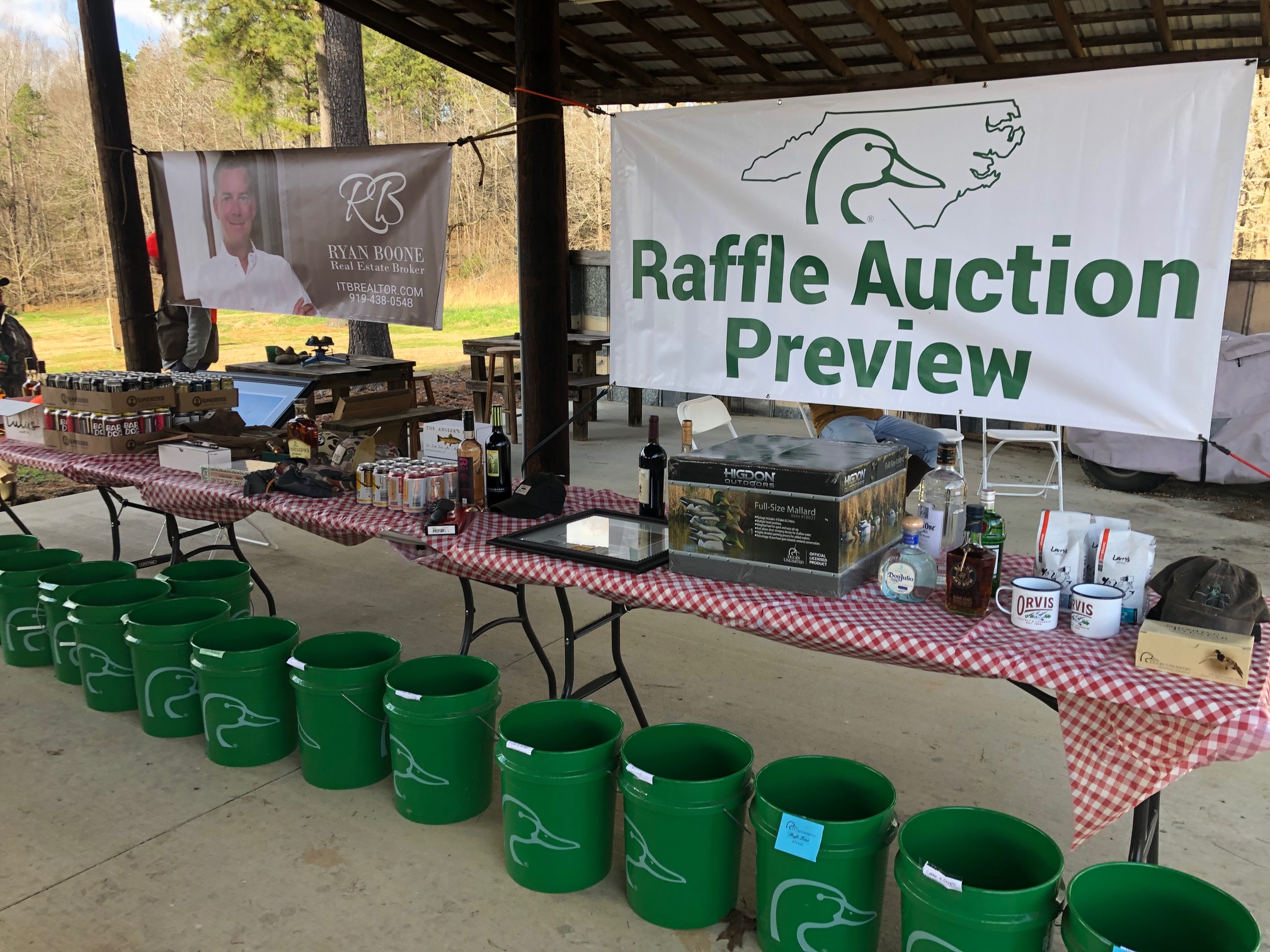 Ryan Boone Real Estate at Hudson Residential Sponsors Raleigh Ducks Unlimited Fall Fundraiser Event 2020-12