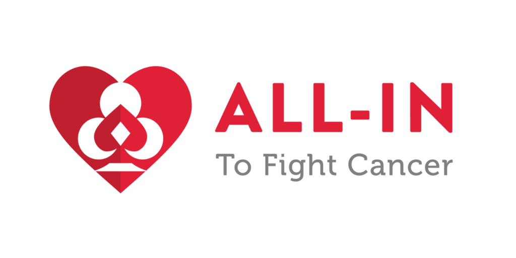 All-in to fight cancer logo 